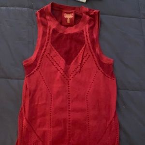 Dark pink athleta shirt